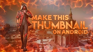 Make This PUBG Thumbnail On Android using Ps-touch || By Drager