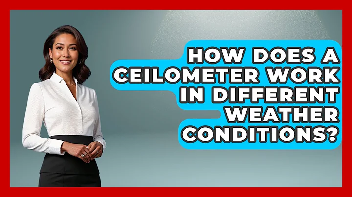 How Does A Ceilometer Work In Different Weather Conditions? - Weather Watchdog