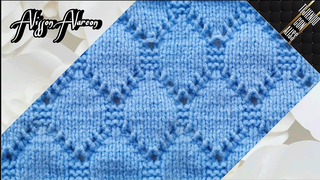 #648 - TEJIDO A DOS AGUJAS / knitting patterns / Alisson . A