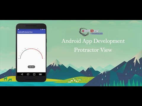 Android Studio Tutorial - Protractor View