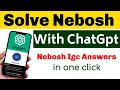 Solve nebosh igc question paper with chatgpt