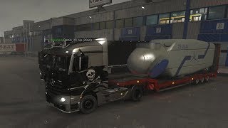 ETS2 #28 ONLINE | Carga barquilla de turbina eólica | ROAD OF TRUCKER ETS2 #28 ONLINE | Carga barquilla de turbina eólica | ROAD OF TRUCKER