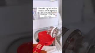 Eliminate Odor From Gym Clothes With This Hack