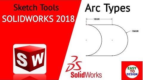 Arc Types #09 |SolidWorks Tutorial in Hindi #easy2designcenter