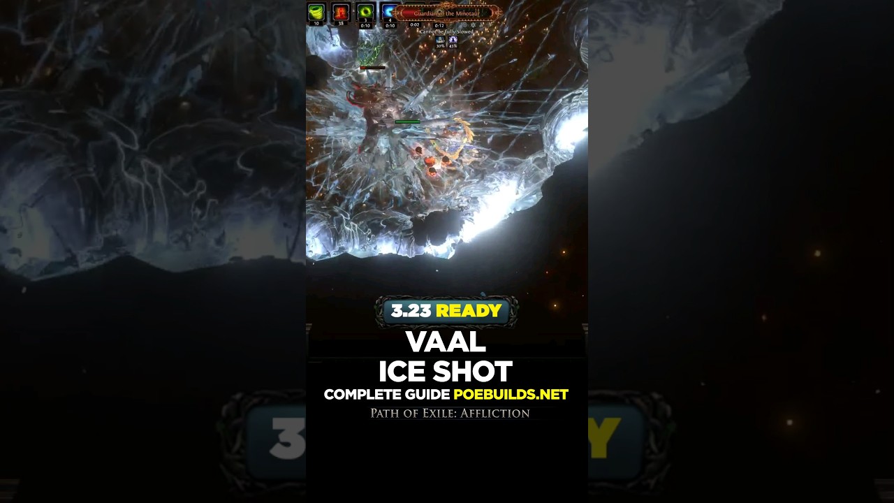 [POE 3.23] VAAL ICE SHOT BUILD - Poe Builds #shorts #pathofexile #poebuilds #poe