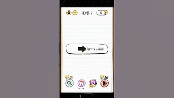 Slide left to unlock! 🔓 this is out of brain? 🧠 level 7 #braintest #puzzlegame #braingames