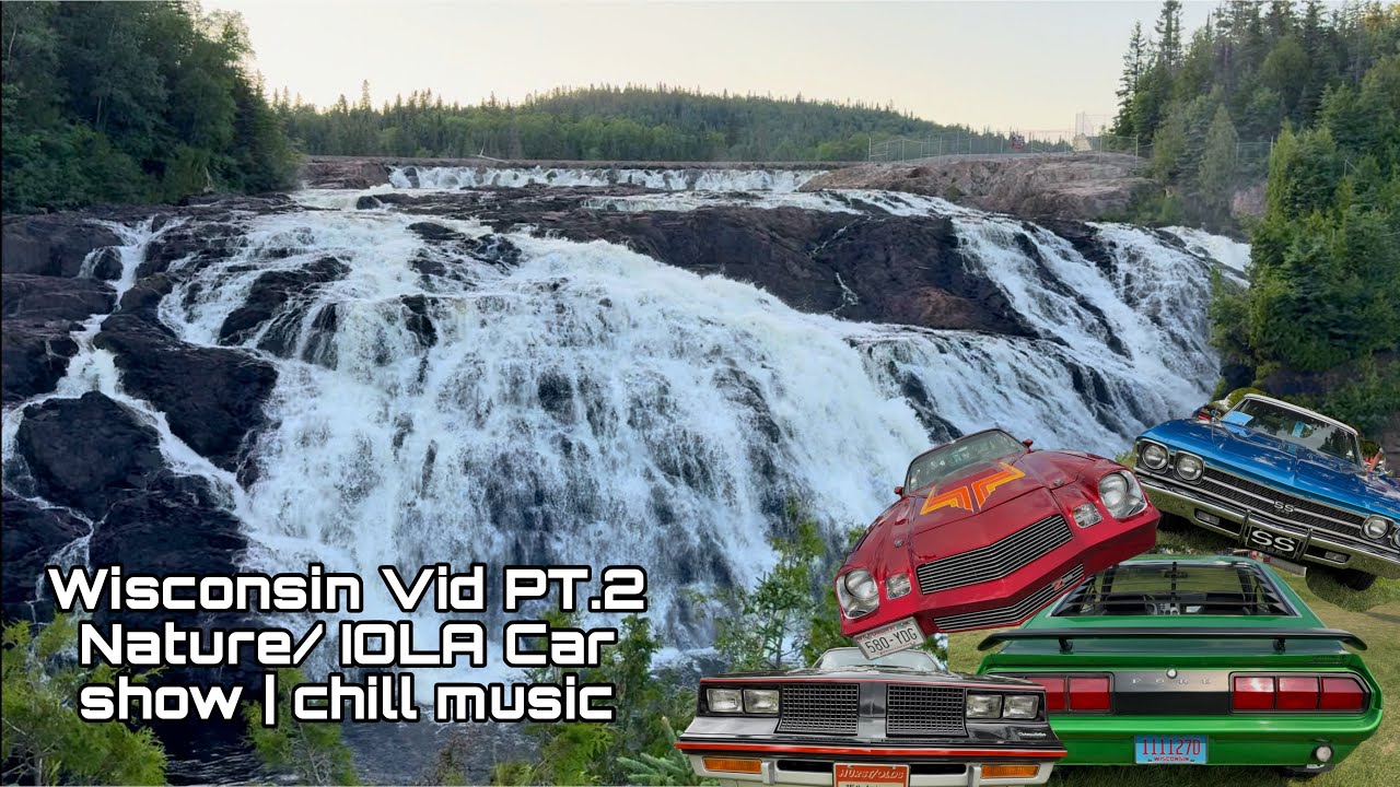 Wisconsin Montage | IOLA Car show and Nature trails | No commentating | Calm Study music