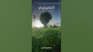 من سورة الجاثية تلاوة الشيخ عبد العزيز المخيمر