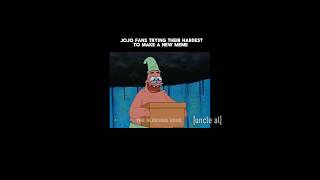 Jojo Fence #anime #manga #fyp #jojosbizarreadventure #shorts #memes #meme #jojo #edit #animehumor