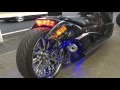 ジェンマ　エアサス ペイント　ＬＥＤ　4輪ホイール　carwheel  動画 Exhaust sound