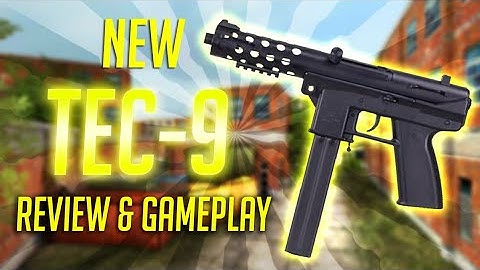 NEW GUN IN BULLET FORCE - Tec-9 (REVIEW and GAMEPLAY)