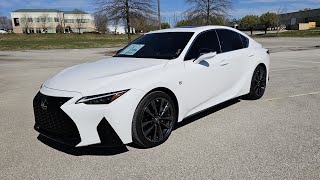 The 2022/2023 Lexus IS350 F-Sport AWD, a Fun, Reliable Sports Sedan