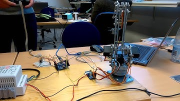 Joystick Controlled Robot Arm Using an Arduino