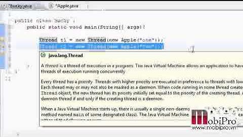 Java Game Development - 2 - Starting Threads