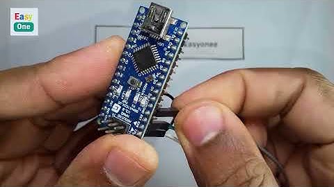 how to program arduino pro mini with arduino nano