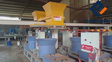 pallet block production line