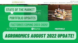 Agronomics August 2022 Portfolio update | New all-time high NAV