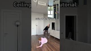 CEILING WALKING TUTORIAL🚷