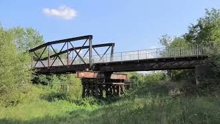 Szombathely-Pinkafő railway line bridge over the Perint stream