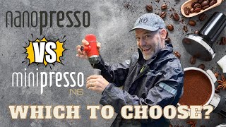 Wacaco Nanopresso vs Minipresso NS2