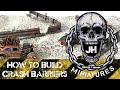 How to Build, Crash Barriers (Gaslands, Dark Future, Autokill, Car Wars)