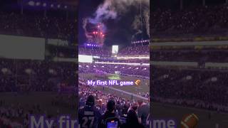 First Nfl Game