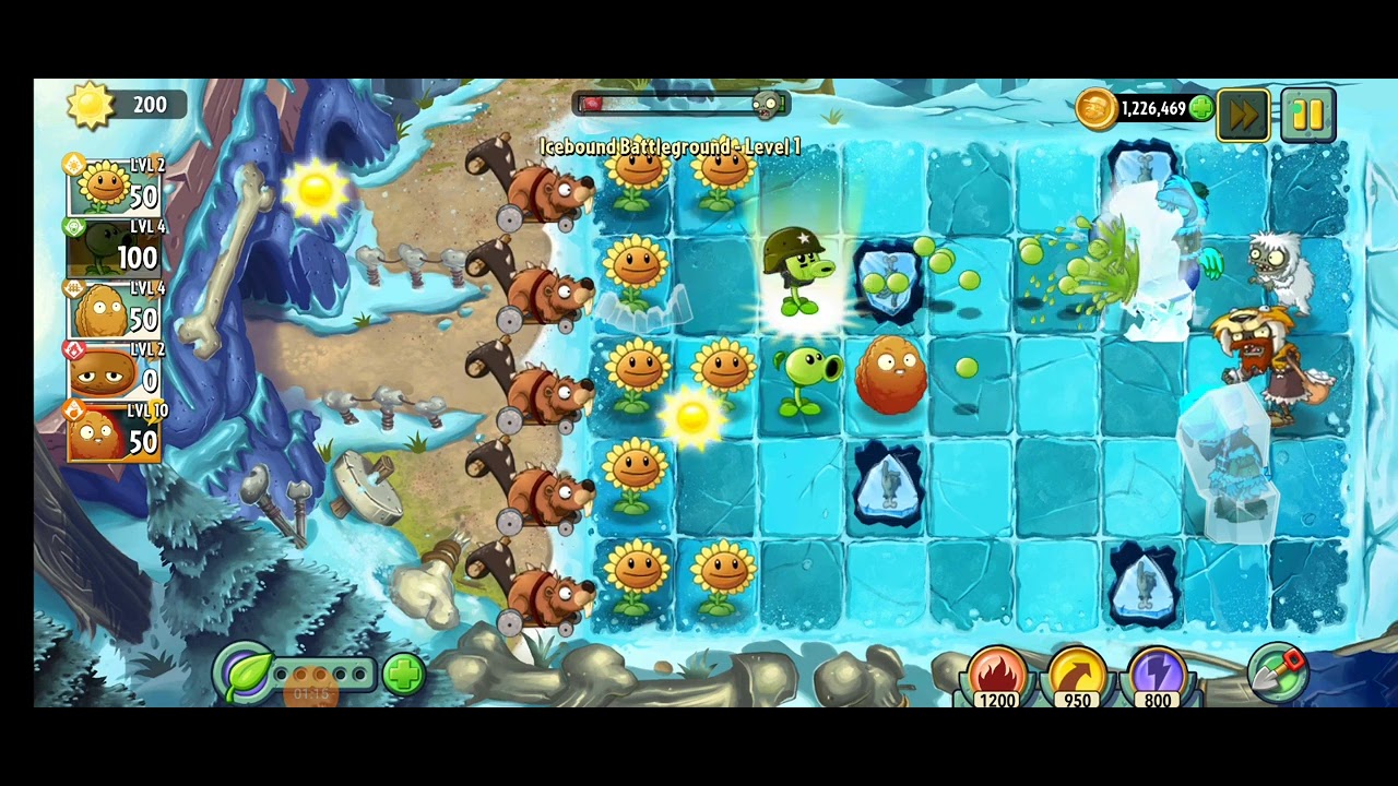 Icebound Geode Icebound Battle ground level 1 | Frostbite Cave Endless Zone - YouTube
