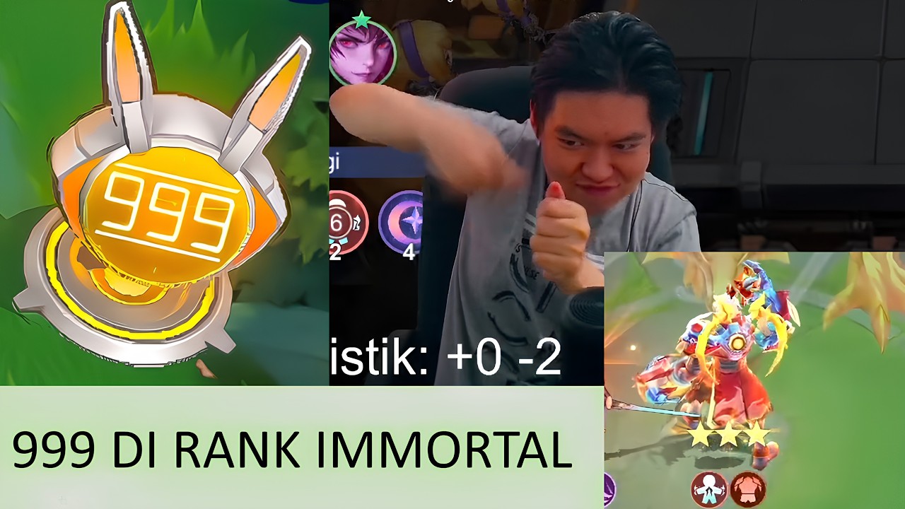 MAIN SANTAI 999 ASPIRANT DI RANK IMMORTAL - MAGIC CHESS GO GO INDONESIA