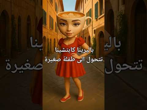 باليرينا كابوتشينا تتحول الى طفلة صغيرة باليرينا كابوتشينا كابتشينو باليرينا كابتشينو ذكاء اصطناعي