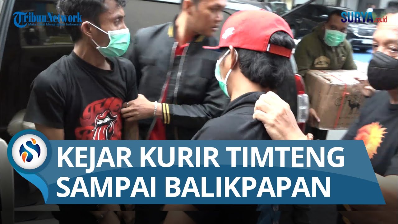 Dari Surabaya Bawa 22 KG Sabu Dalam Kotak Plastik, 2 Kurir Jaringan Timteng Disergap di Balikpapan