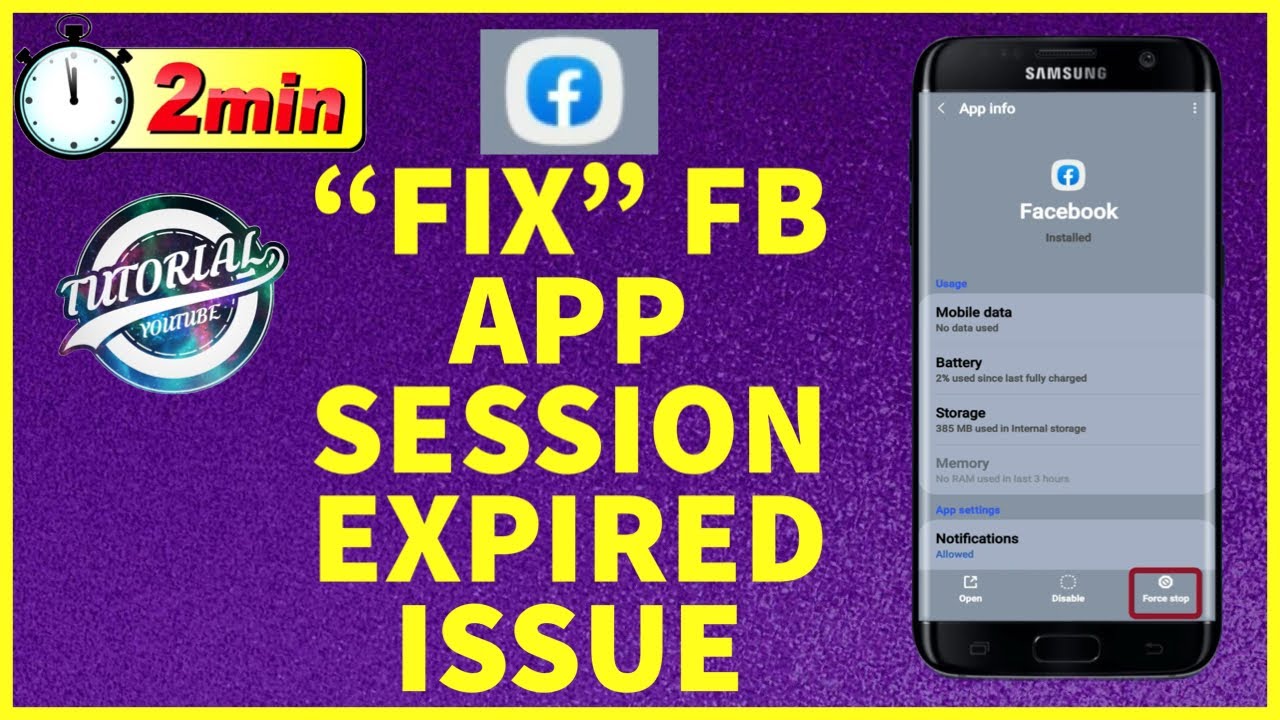How to Fix Facebook App Session Expired Issue | Facebook App | Session Expired Issue Solved 2022