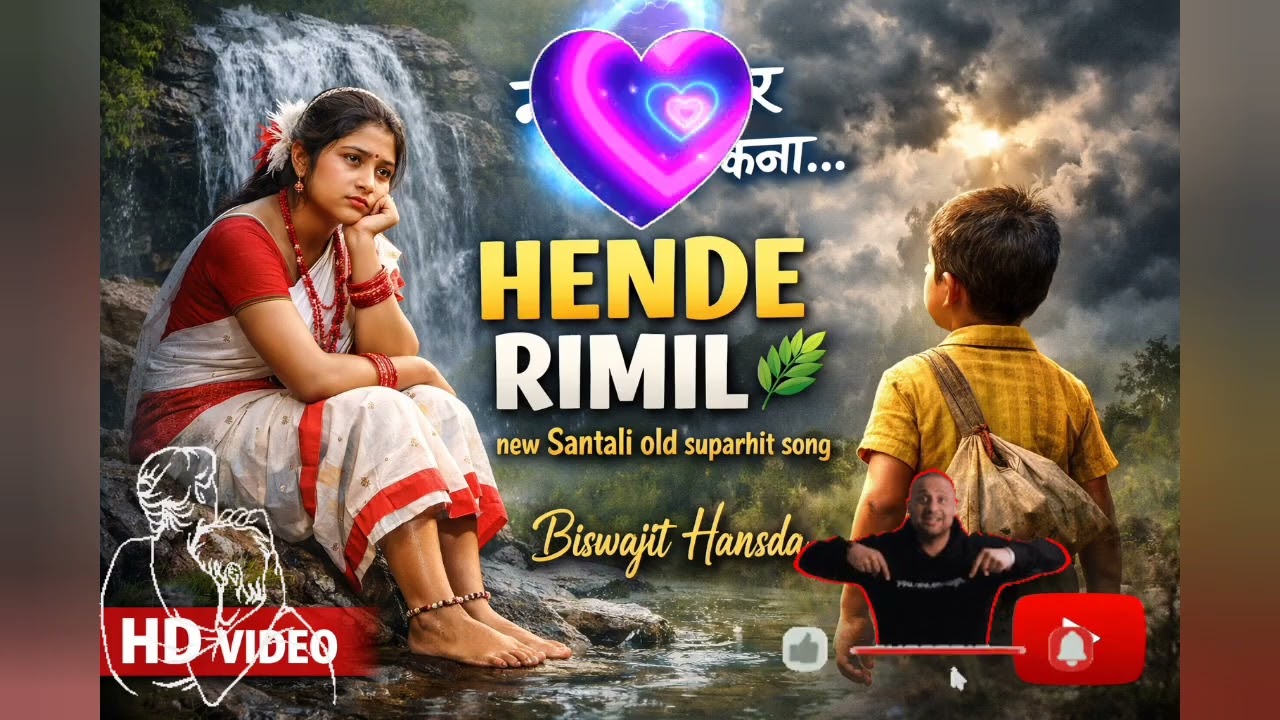 HENDE RIMIL 🌿 | New Santali Romantic Song 2026 | Santali Love Song | Biswajit Hansda
