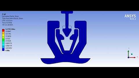 Hyperelastic Analysis with Ansys