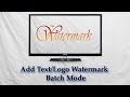 �� Add Watermark To Multiple Photos ��- How To Add Watermark Logo/Text To ...