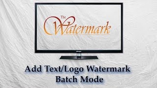 Add Watermark To Multiple Photos - How To Add Watermark Logo/Text To Multiple Photos Batch Mode