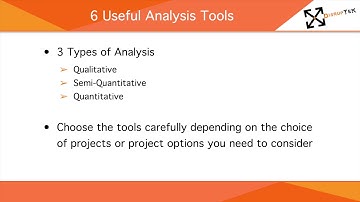 P4.1 Introduction to Project Evaluation Tools