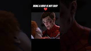 PETER LOST HIS AUNT MAY 💔 | LIKE SHARE AND SUBSCRIBE 🫶 | #marvelspiderman