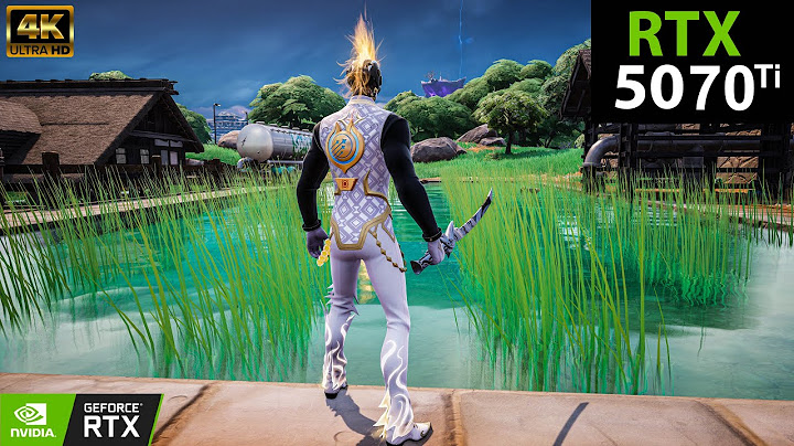 ( 4K 120FPS Max Graphics RTX ON ) Fortnite New Update : RTX 5070 Ti 16GB | Core i9-14900K