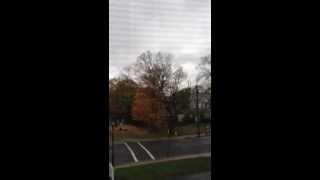 Hurricane Sandy Blows Out Electrical Power Transformer