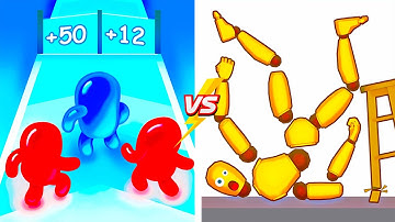 Join Blob Clash 3D vs Kick & Break 💥🧠🕹️ NEW Update Level Gameplay Walkthrough (Android iOS) D4J