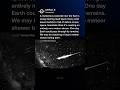 A New Meteor Shower Is Being Born Right Now #shorts #space