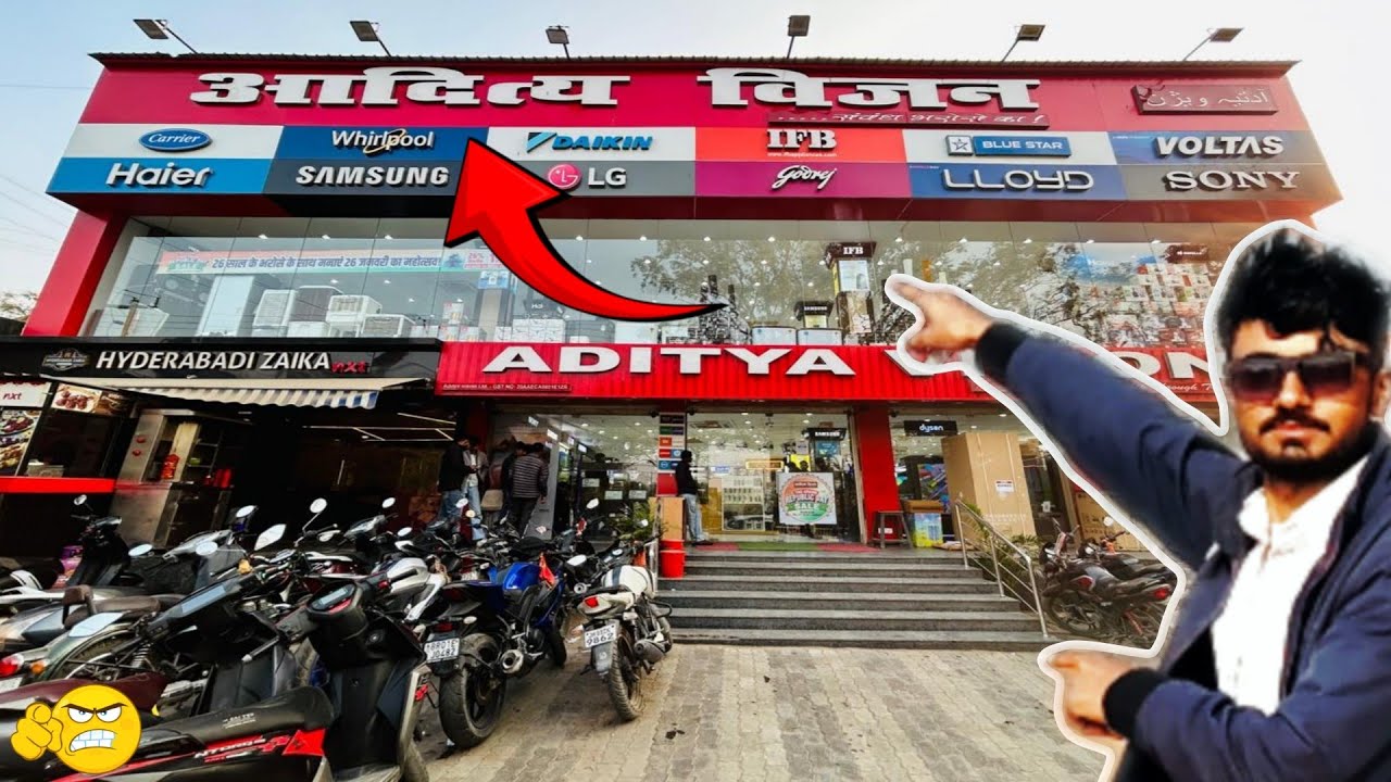 Aditya vision Shop Tour in 1 Cinemetic Video. #samsung #lg #haier #bluestar 