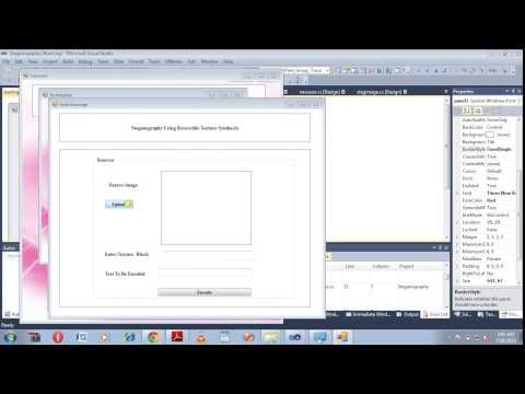 STEGANOGRAPHY USING REVERSE  AND  TEXTURE