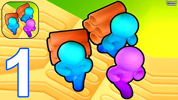 Garden Land 3D: Craft & Lumber - Gameplay Walkthrough Part 1 Stickman Garden Land Wood Craft Island