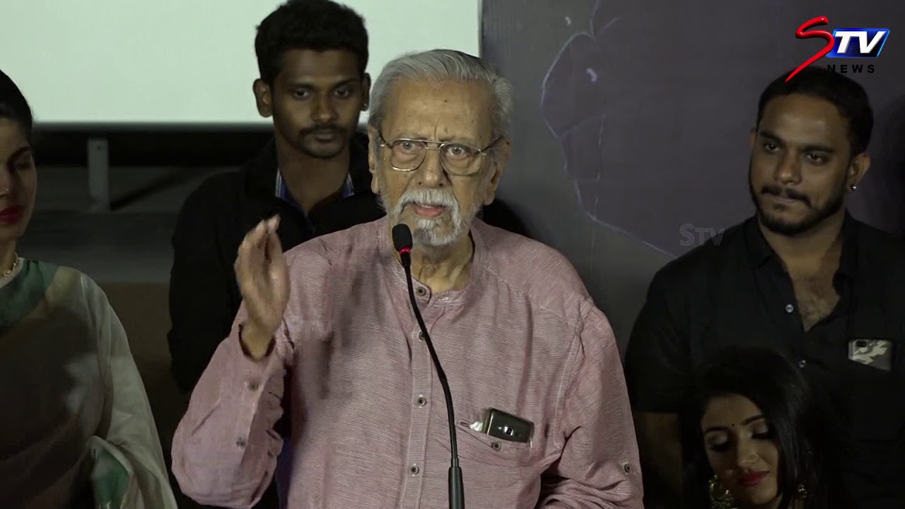 Charuhassan speech at DHA DHA 87 movie Audio launch | Anand Pandi ,Jeni Pallavi |STV