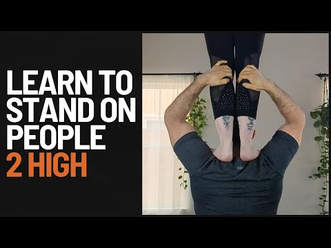 How to Stand on Shoulders (2 high) I Acro Tutorial