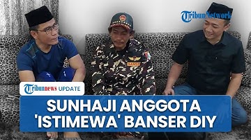 Penampilan Sunhaji Pakai Seragam Banser, Diangkat Jadi Anggota Kehormatan oleh GP Ansor di DIY