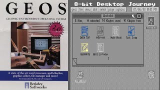 GEOS 2.0 C64  Part 1  My journey exploring an amazing 8bit desktop operating system.
