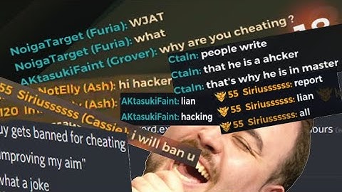 Why everybody accuses me of cheating in Paladins.