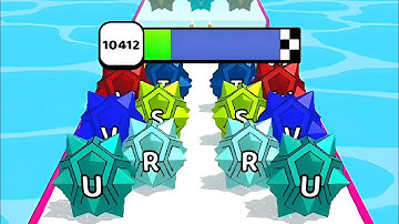 AZ Run 💥 ABC Runner All Levels Gameplay Walkthrough (Android Ios) 10406